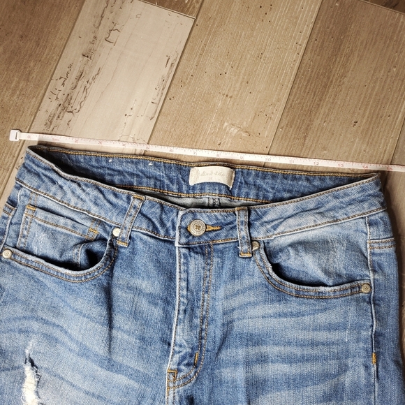 altar'd state size 26 distressed faded women's blue jeans EUC - Picture 13 of 16